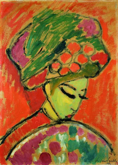 The Turban, 1910 by Alexej von Jawlensky